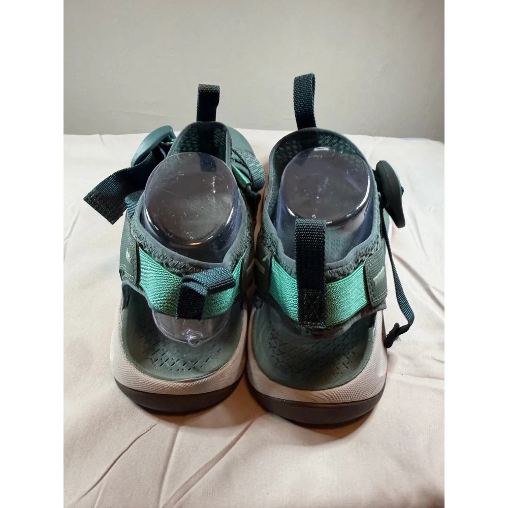 Chaco Odyssey Mens Teal Green Mesh Closed Toe Water Hiking Sandals Shoes